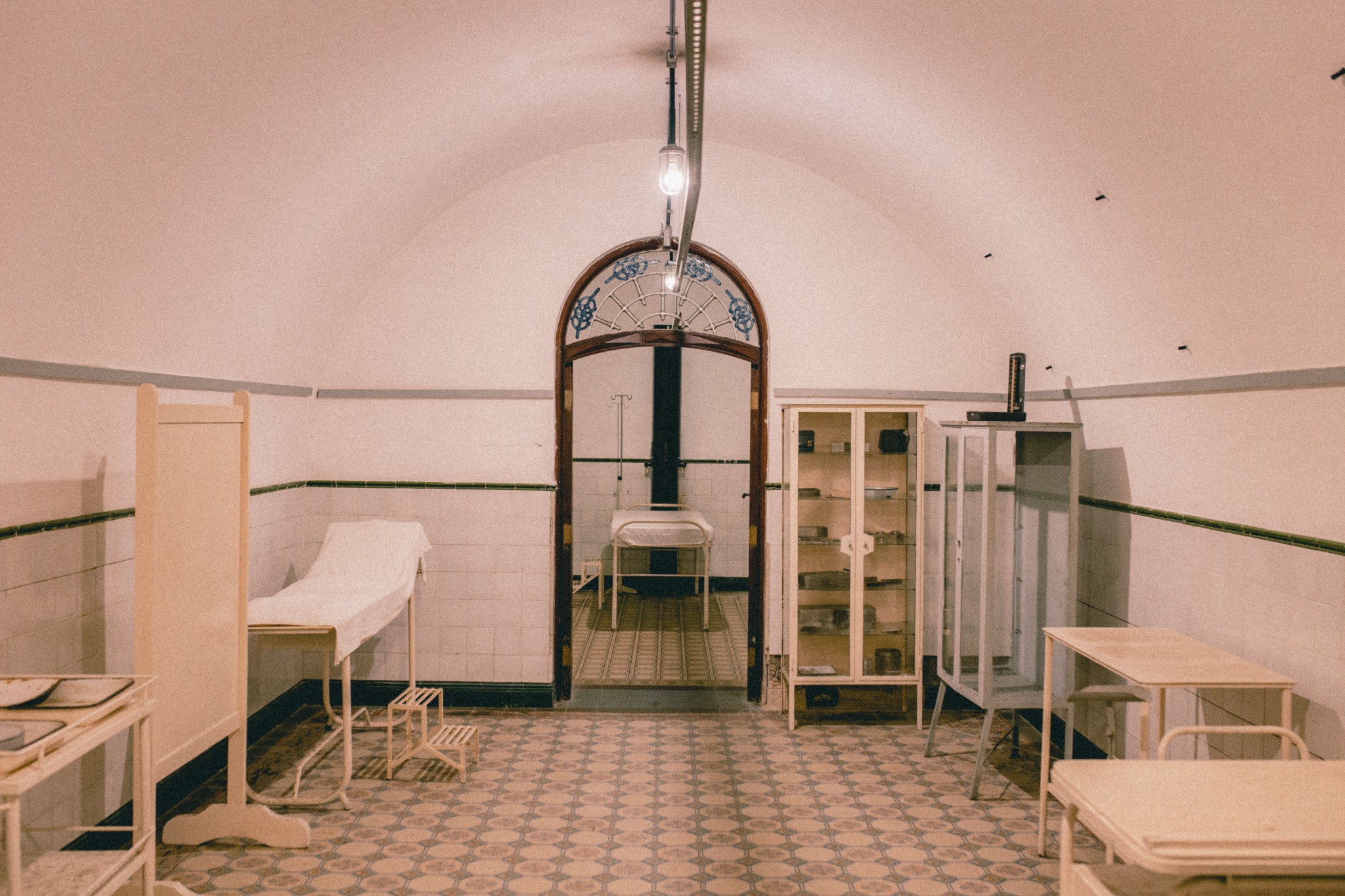 Historic medical research room